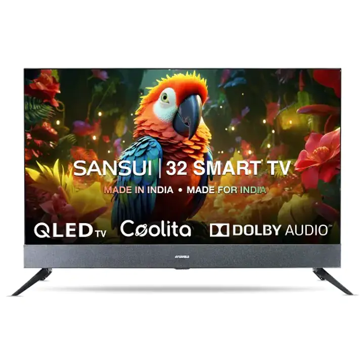 Sansui 80 cm (32 inches) HD Smart QLED TV with Dolby Audio (JSS32CSQLED) - Master