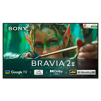Sony BRAVIA 2M2 Series 108 cm (43 Inch) 4K Ultra HD LED Google TV - 4K Processor X1, HDR10/HLG, Dolby™ Atmos, Chromecast Built-In, K-43S22M2 - Master