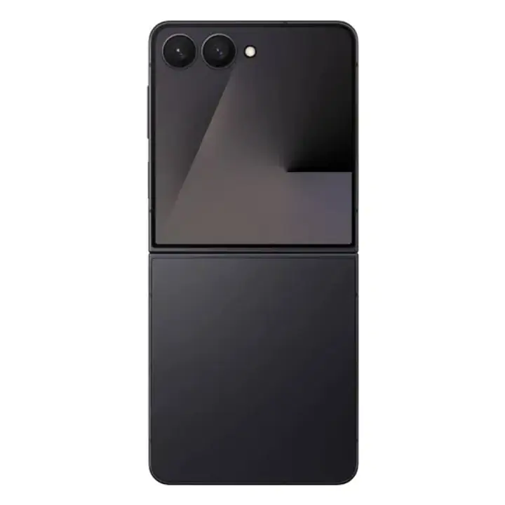 Samsung Galaxy Z Flip7 5G Smartphone with Galaxy AI (Jet Black, 12GB RAM, 512GB Storage), Ultra Sleek Design with 50MP High-Resolution Camera, Exynos 2500, Google Gemini - Master