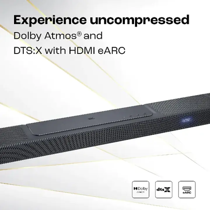 JBL BAR 1300 | 11.1.4-Channel Soundbar with Detachable Surround Speakers, MultiBeam™, Dolby Atmos® & DTS:X® (3D Sound Experience) - Master