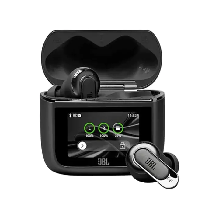 JBL Tour Pro 3 TWS Earbuds | Award-Winning ANC 2.0 | Hi-Res LDAC Audio | Dual Drivers with 360 Spatial Sound | 6 Mics with Crystal AI for Perfect Calls | Smart Charging Case | BT 5.3 with Auracast | Low Latency Gaming Mode (Black) - Master