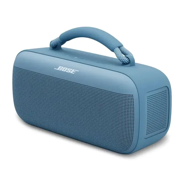Bose SoundLink Max Portable Bluetooth Speaker (IP67 Waterproof, Deep Bass, Stereo Channel, Blue) - Master