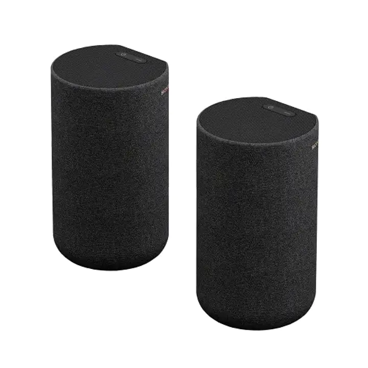 Sony SA-RS5 Wireless Rear Speakers With Built-in 10 hours Battery Life, Quick Charging and Wall mountable (Black) - Master